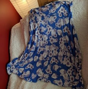 LuLaRoe Azure skirt size Large